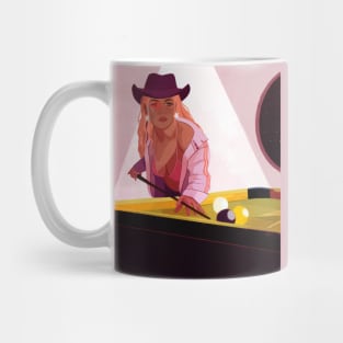 Cowgirl Billards Mug